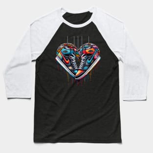 Graffiti Soul Beats Baseball T-Shirt